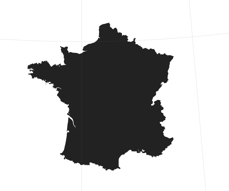 France Projection de Lambert